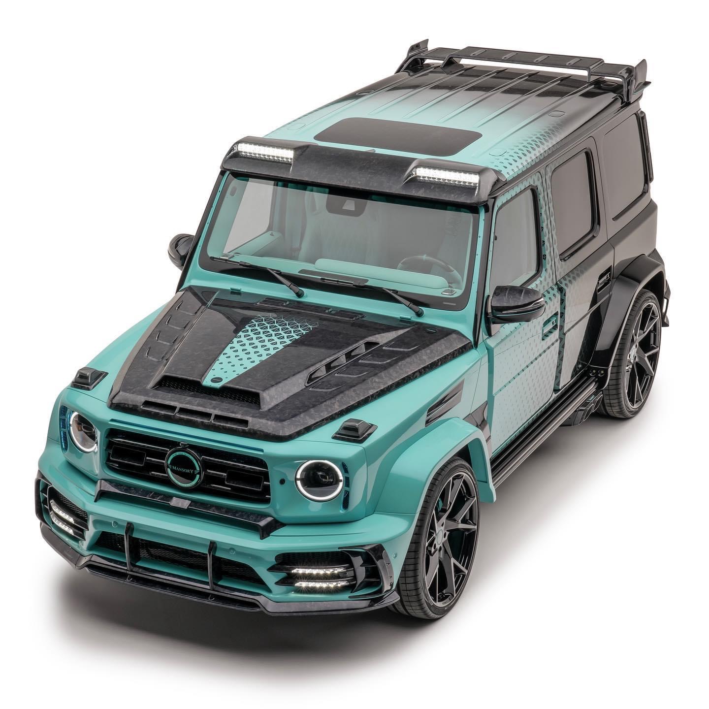 MANSORY MERCEDES-BENZ AMG G63 G-WIDE BODY KIT w464 TIFFANY BLUE