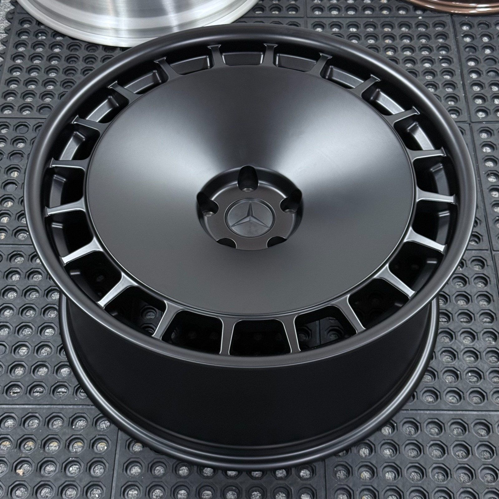 MERCEDES G63 MATT BLACK RAZOR WHEELS - FORGED