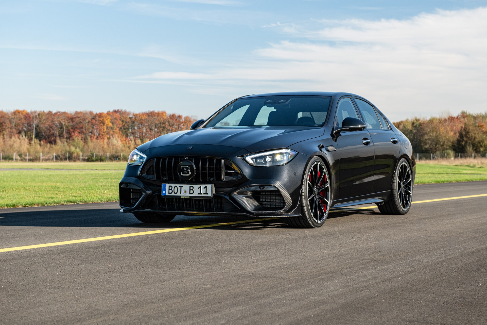 Mercedes-AMG C63 Gets 720 HP Brabus Overhaul