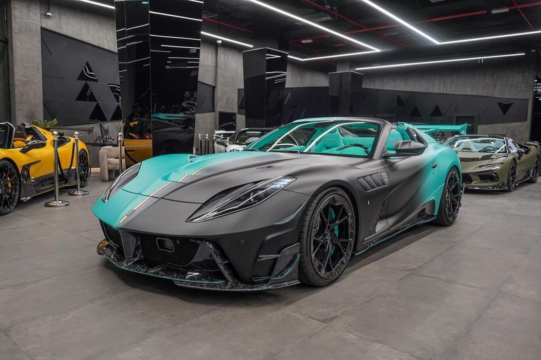 Mansory Ferrari 812 GTS Stallone Steals the Spotlight in Dubai