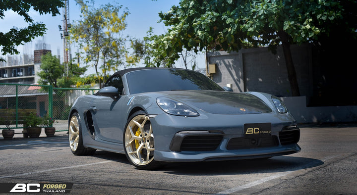 PORSCHE 718 CAYMAN S FORGED WHEELS