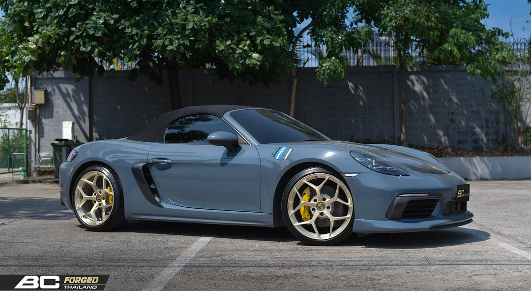PORSCHE 718 CAYMAN S FORGED WHEELS