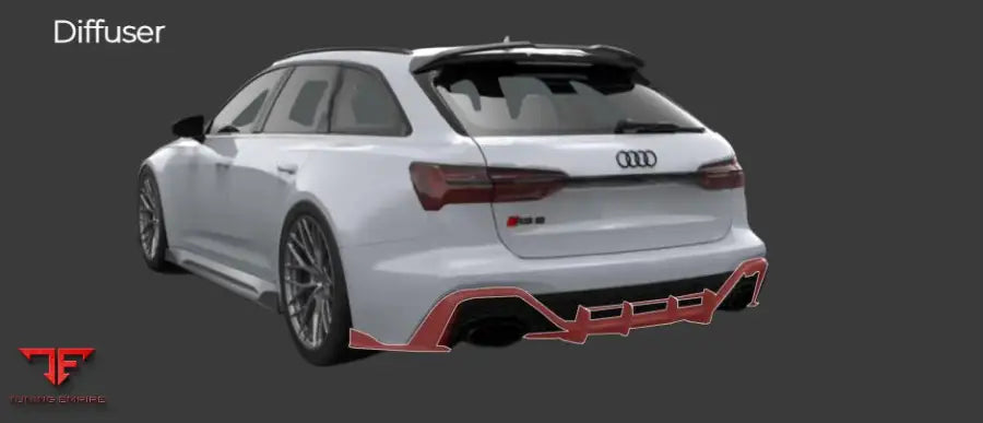 1016 AUDI RS6 carbon parts