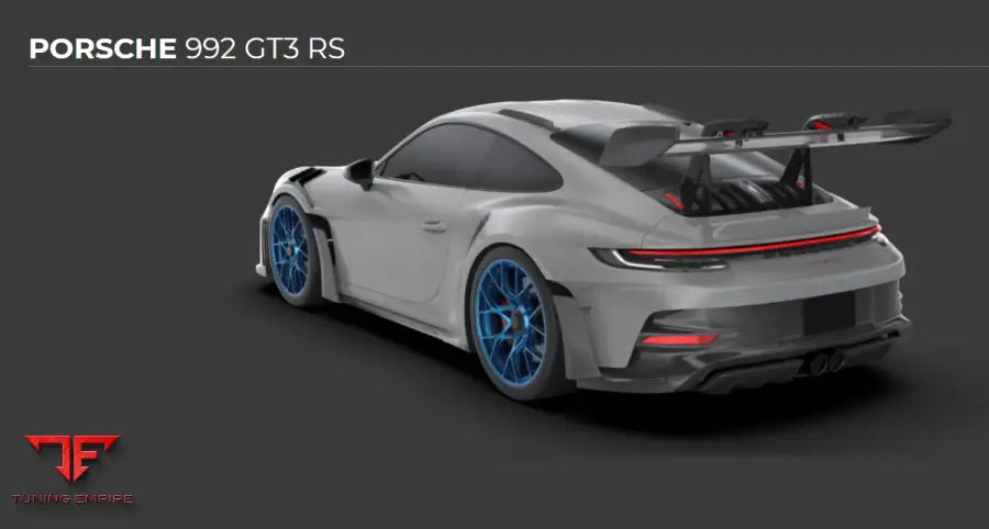 1016 PORSCHE 992 GT3 RS CARBON PARTS