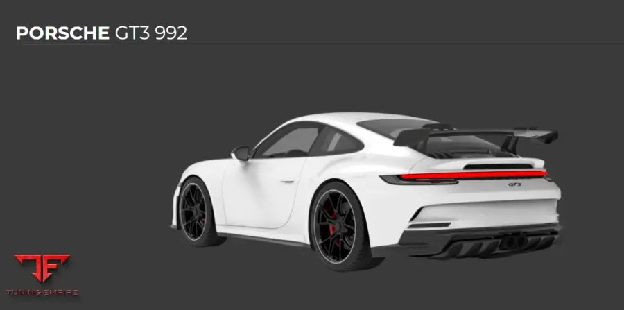 1016 PORSCHE GT3 992 CARBON PARTS