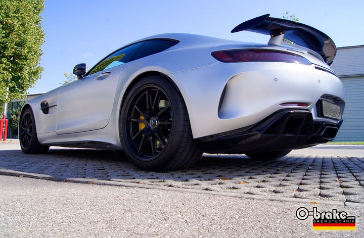 O-BRAKE MERCEDES-BENZ AMG GT X290 HTCIC SPORT BRAKE KIT DRILLED UPGRADE 1 - FRONT + REAR (FACTORY STEEL DISCS)
