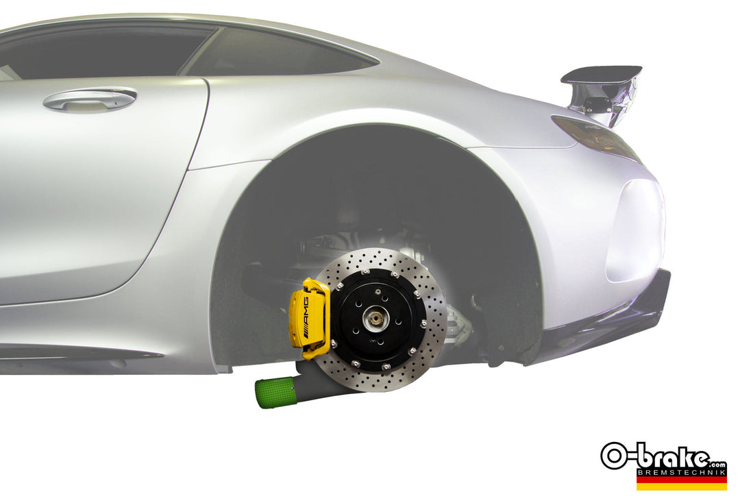 O-BRAKE MERCEDES-BENZ AMG GT X290 HTCIC SPORT BRAKE KIT DRILLED UPGRADE 1 - FRONT + REAR (FACTORY STEEL DISCS)