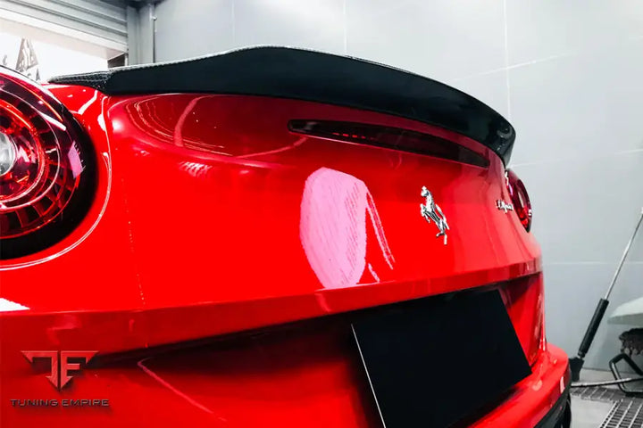 2015-2018 FERRARI CALIFORNIA BKSS STYLE CARBON FIBER TRUNK SPOILER BSD