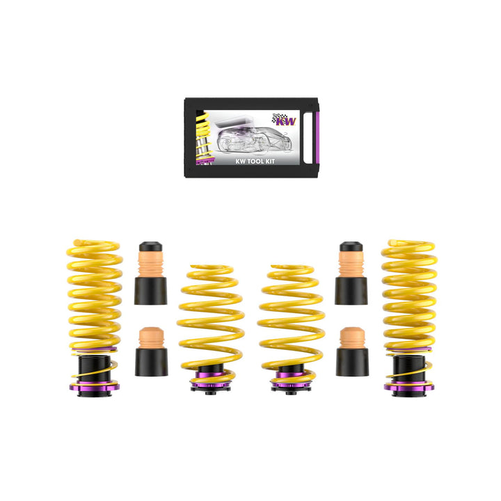 KW Height Adjustable Springs for Audi A5 Convertible (B8) 8F7