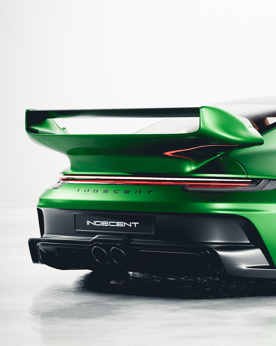 PORSCHE BODY KIT AND FORGED WHEELS-34