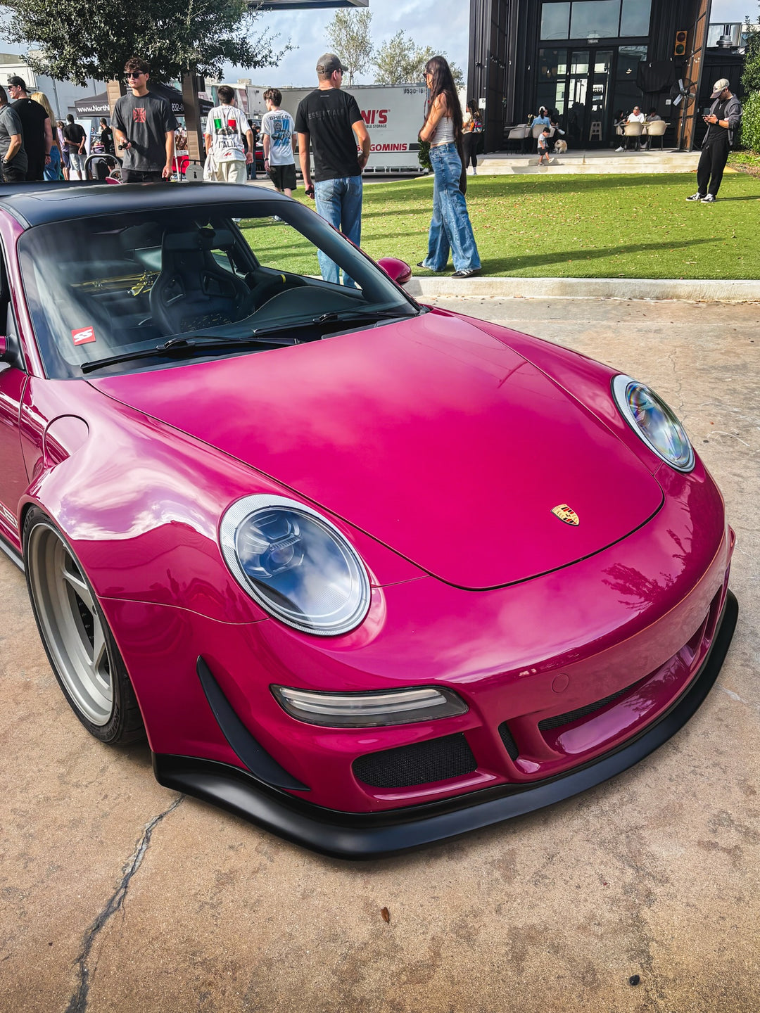 PORSCHE BODY KIT AND FORGED WHEELS-06