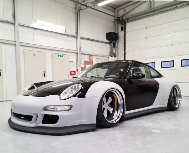PORSCHE BODY KIT AND FORGED WHEELS-49