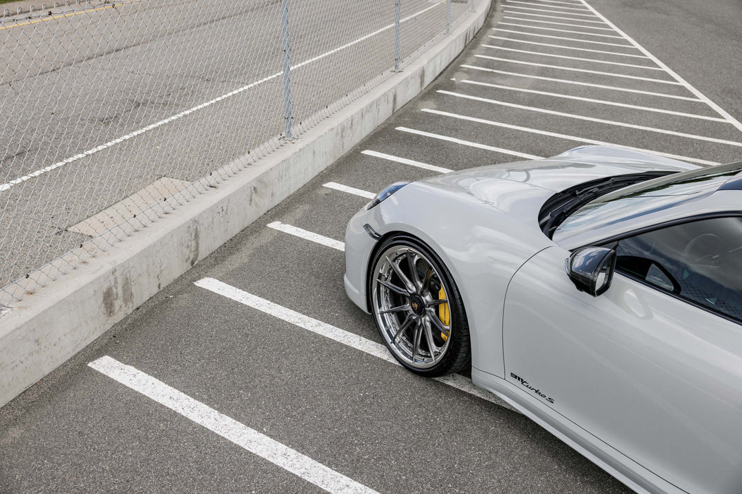 PORSCHE 911 TURBO FORGED WHEELS AND EXHAUST SYSTEM