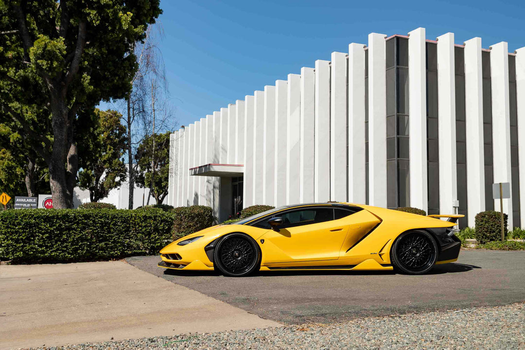 LAMBORGHINI CENTENARIO FORGED WHEELS AND EXHAUST SYSTEM