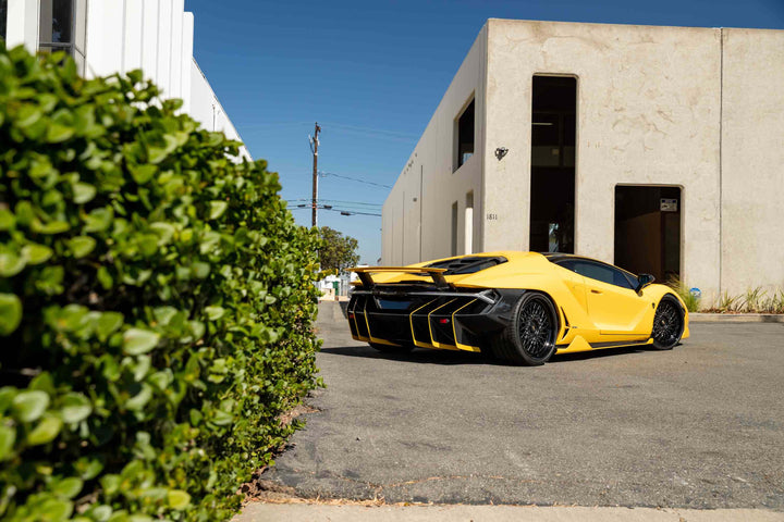 LAMBORGHINI CENTENARIO FORGED WHEELS AND EXHAUST SYSTEM
