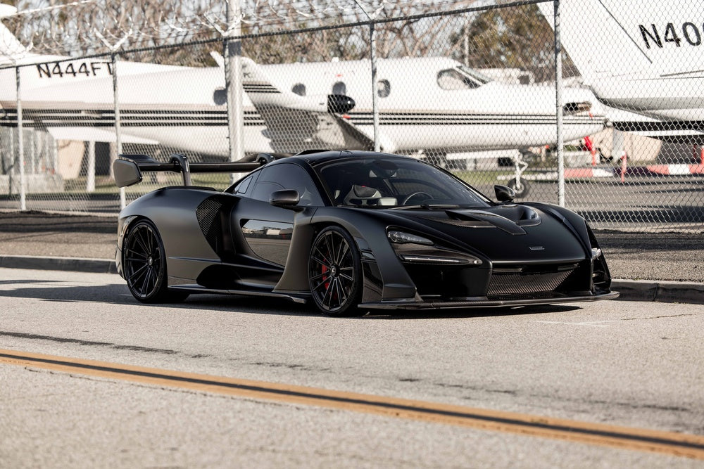 MCLAREN SENNA FORGED WHEELS AND EXHAUST SYSTEM