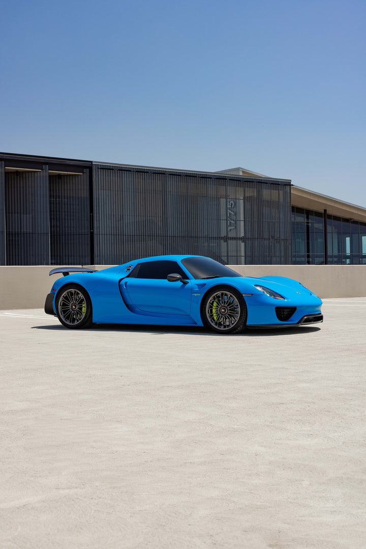 PORSCHE 918 FORGED WHEELS AND EXHAUST SYSTEM