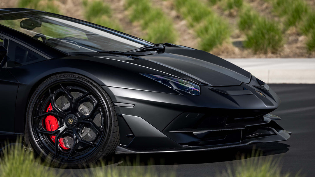 LAMBORGHINI AVENTADOR SVJ FORGED WHEELS AND EXHAUST SYSTEM