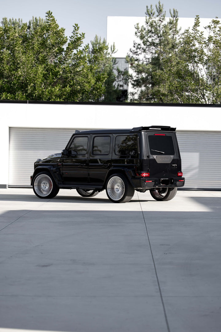 MERCEDES BENZ G63 AMG FORGED WHEELS AND EXHAUST SYSTEM