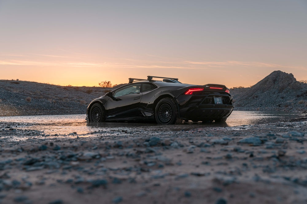 LAMBORGHINI HURACAN STERRATO FORGED WHEELS AND EXHAUST SYSTEM