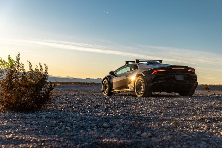 LAMBORGHINI HURACAN STERRATO FORGED WHEELS AND EXHAUST SYSTEM