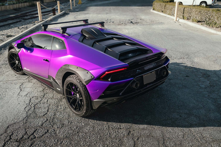 LAMBORGHINI HURACAN STERRATO FORGED WHEELS AND EXHAUST SYSTEM