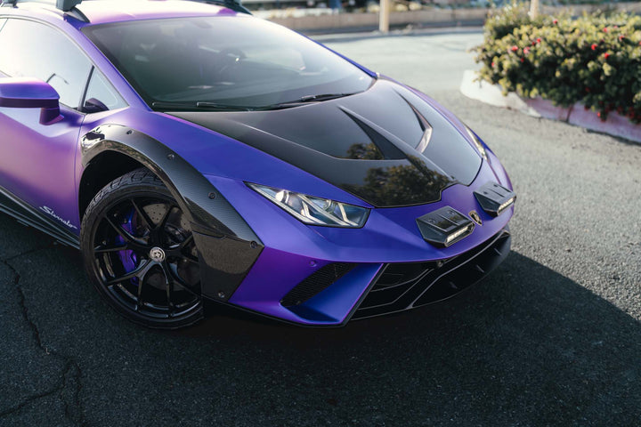 LAMBORGHINI HURACAN STERRATO FORGED WHEELS AND EXHAUST SYSTEM