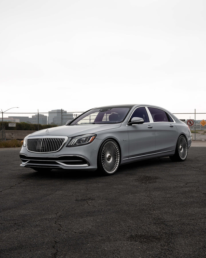 MERCEDES BENZ S650 FORGED WHEELS AND EXHAUST SYSTEM