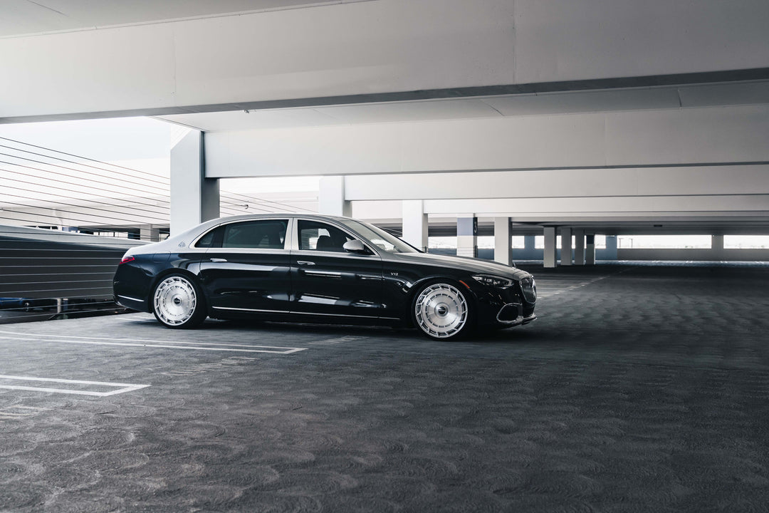 MERCEDES BENZ S650 FORGED WHEELS AND EXHAUST SYSTEM