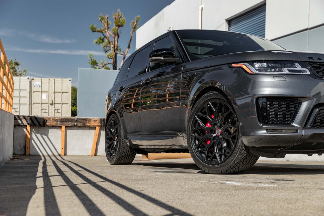 RANGE ROVER SPORT FORGED WHEELS AND EXHAUST SYSTEM