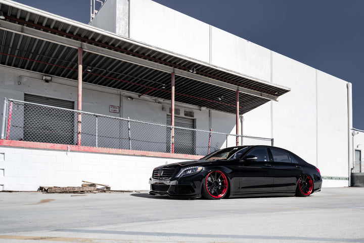 MERCEDES BENZ S550 FORGED WHEELS AND EXHAUST SYSTEM