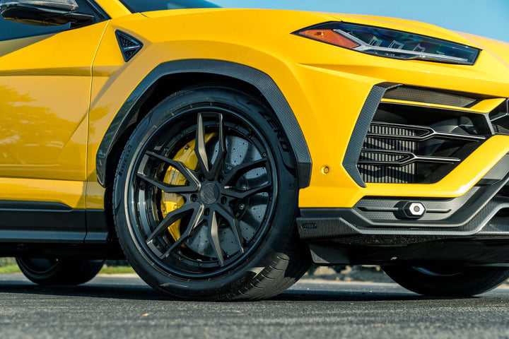 LAMBORGHINI URUS FORGED WHEELS AND EXHAUST SYSTEM