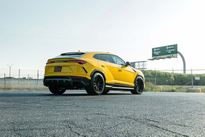 LAMBORGHINI URUS FORGED WHEELS AND EXHAUST SYSTEM