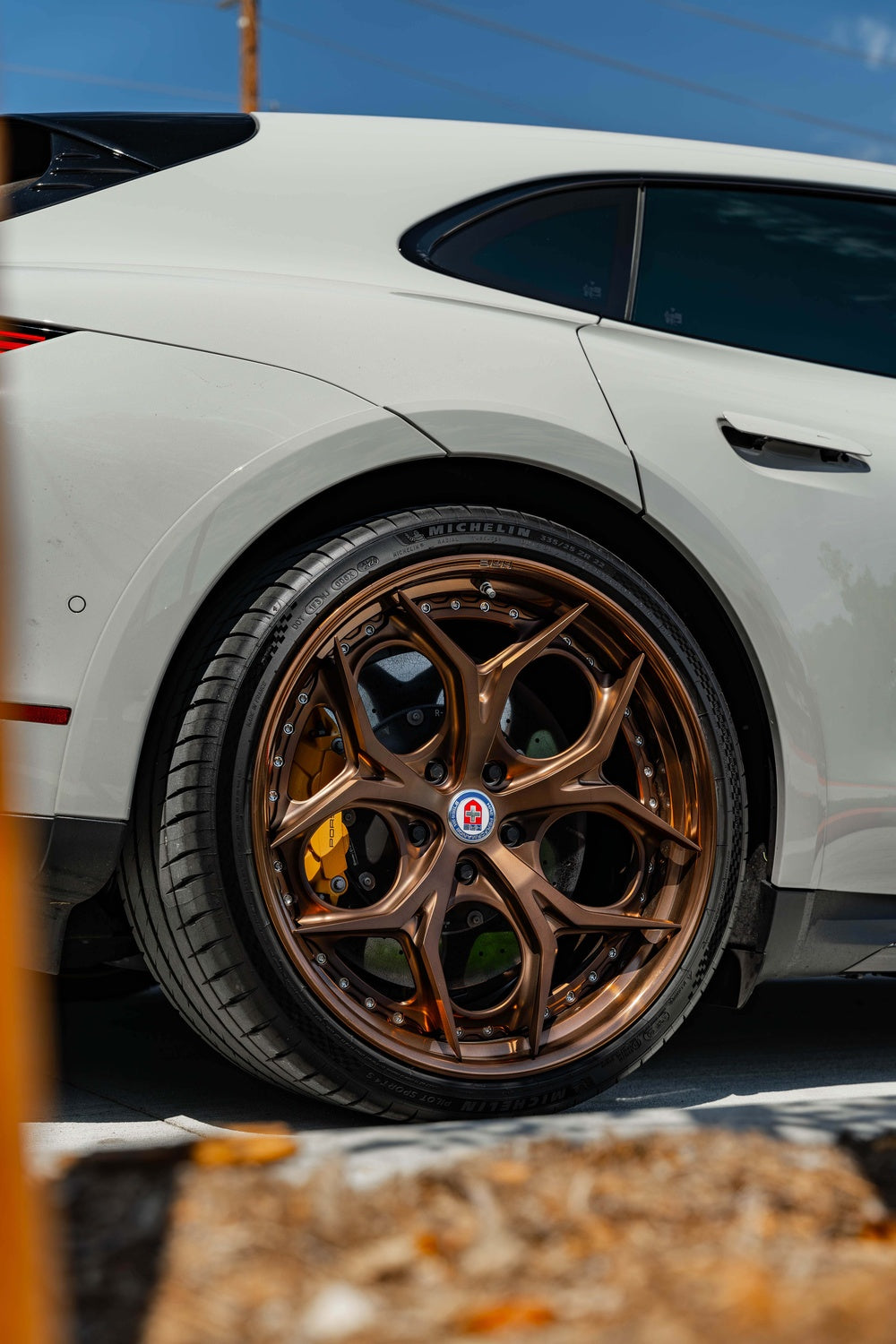 PORSCHE TAYCAN TURBO FORGED WHEELS AND EXHAUST SYSTEM