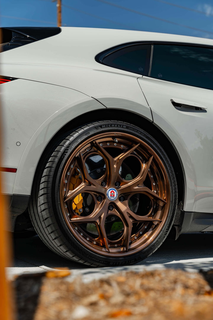 PORSCHE TAYCAN TURBO FORGED WHEELS AND EXHAUST SYSTEM