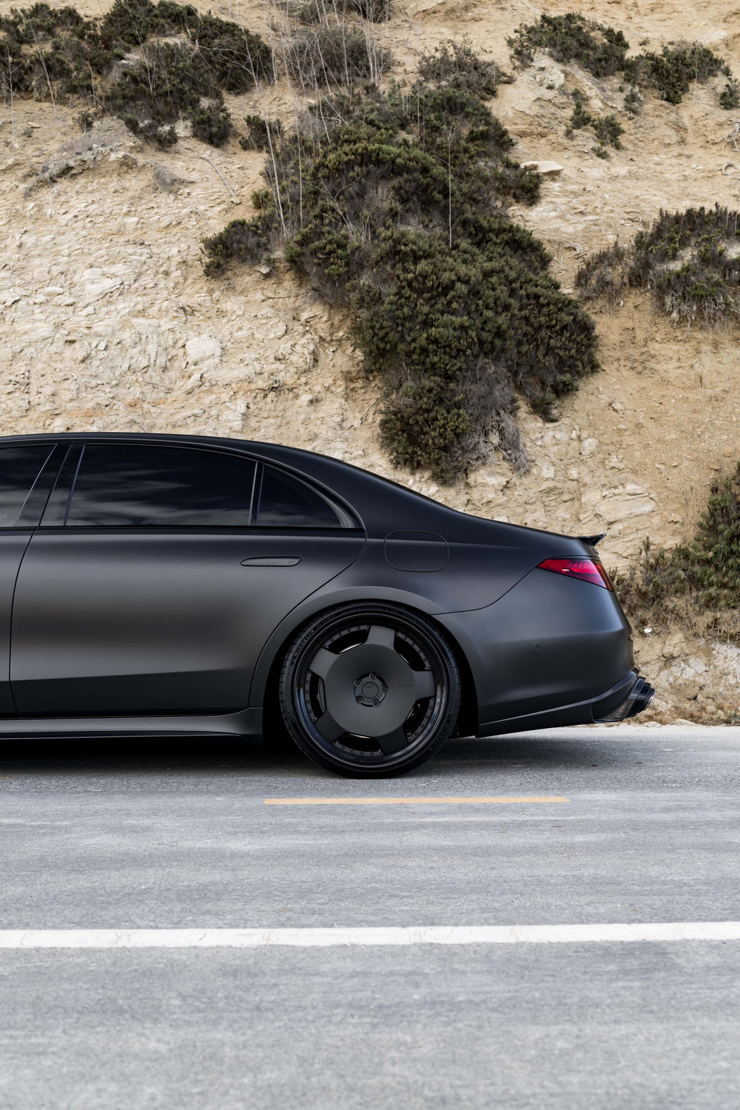 MERCEDES BENZ S63 FORGED WHEELS AND EXHAUST SYSTEM