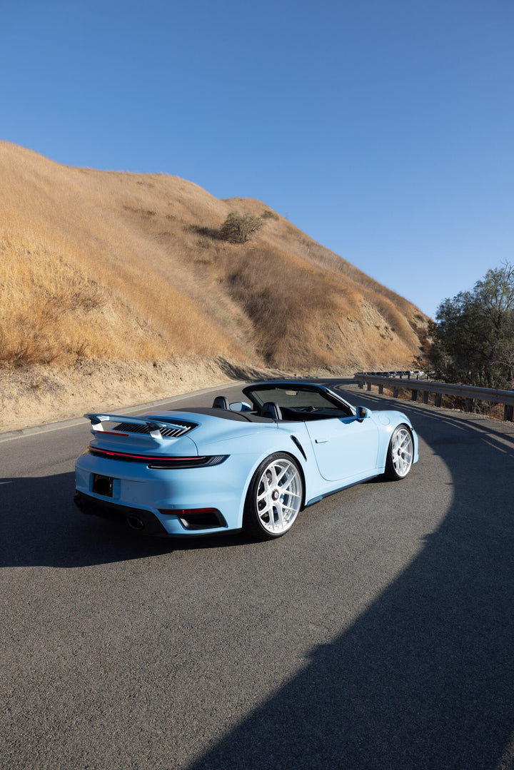 PORSCHE 911 TURBO FORGED WHEELS AND EXHAUST SYSTEM