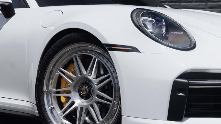 PORSCHE 911 TURBO FORGED WHEELS AND EXHAUST SYSTEM