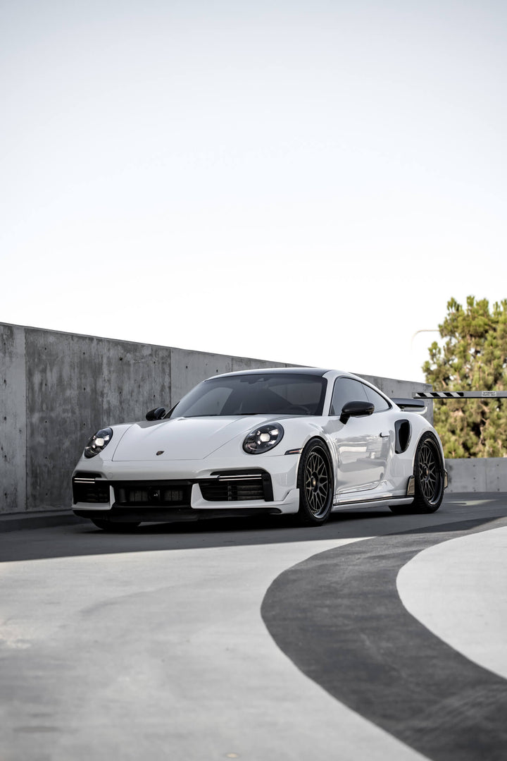 PORSCHE 911 TURBO FORGED WHEELS AND EXHAUST SYSTEM