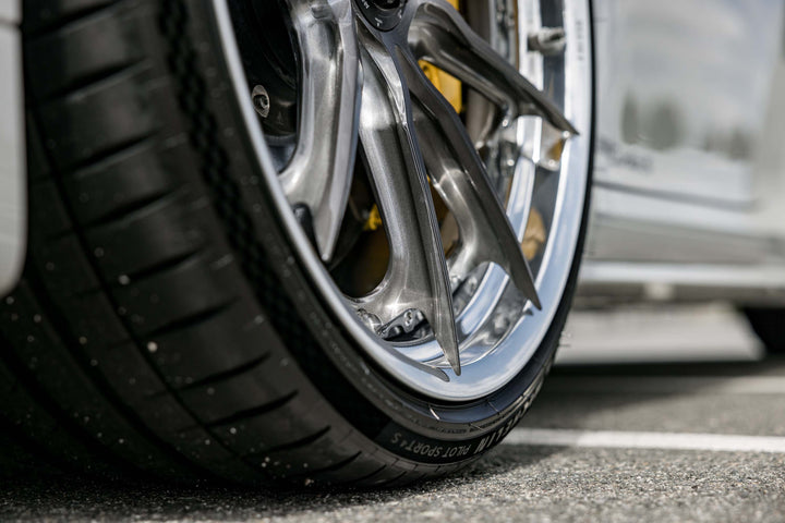 PORSCHE 911 TURBO FORGED WHEELS AND EXHAUST SYSTEM