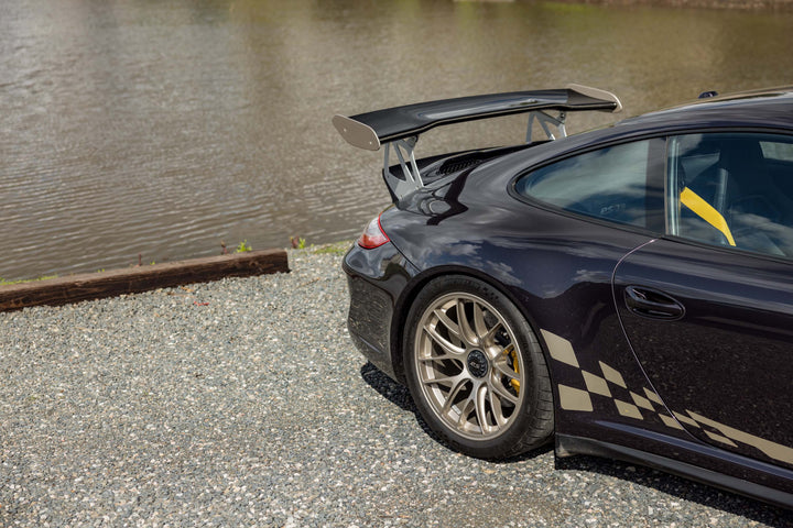 PORSCHE GT3RS FORGED WHEELS AND EXHAUST SYSTEM