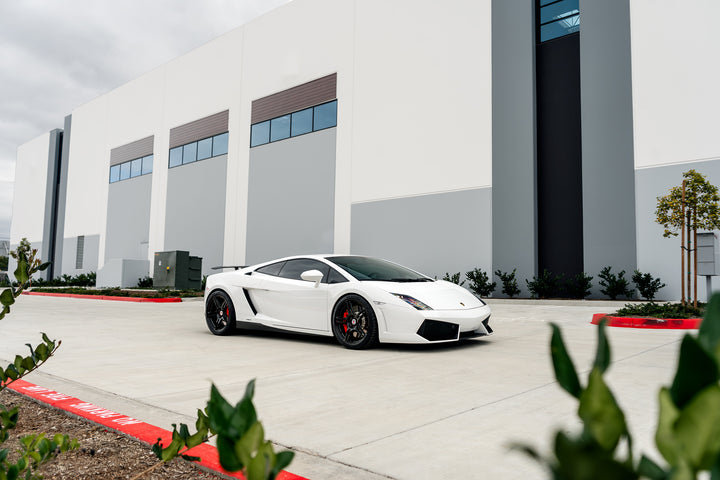 LAMBORGHINI GALLARDO FORGED WHEELS AND EXHAUST SYSTEM