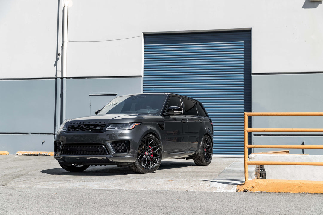 RANGE ROVER SPORT FORGED WHEELS AND EXHAUST SYSTEM