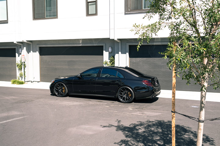 MERCEDES BENZ S63 AMG FORGED WHEELS AND EXHAUST SYSTEM