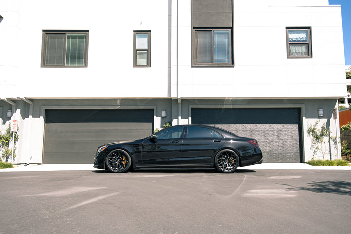 MERCEDES BENZ S63 AMG FORGED WHEELS AND EXHAUST SYSTEM