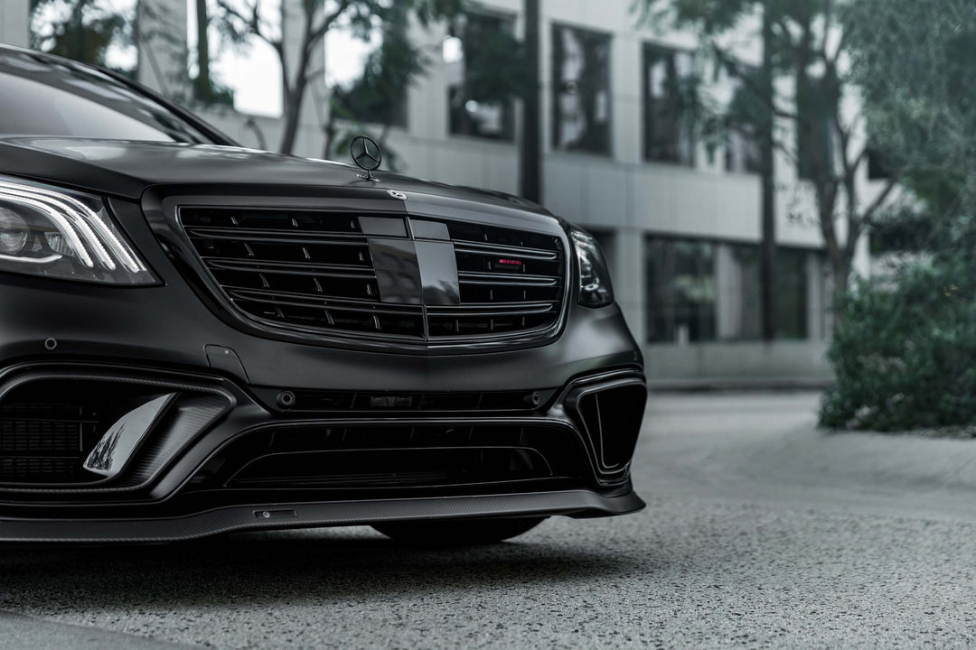 MERCEDES BENZ S63 AMG FORGED WHEELS AND EXHAUST SYSTEM