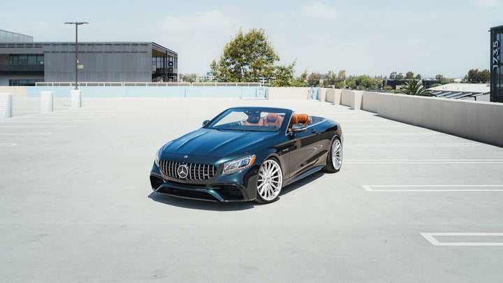 MERCEDES BENZ S63 FORGED WHEELS AND EXHAUST SYSTEM