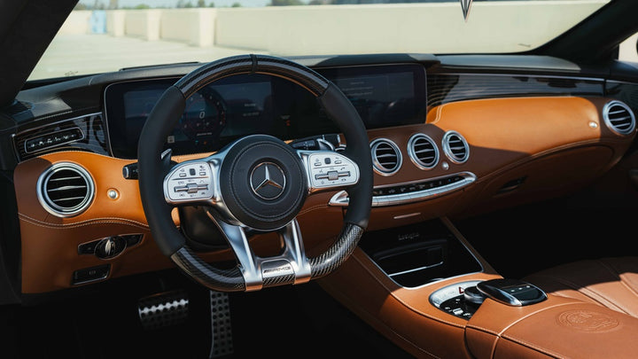 MERCEDES BENZ S63 FORGED WHEELS AND EXHAUST SYSTEM