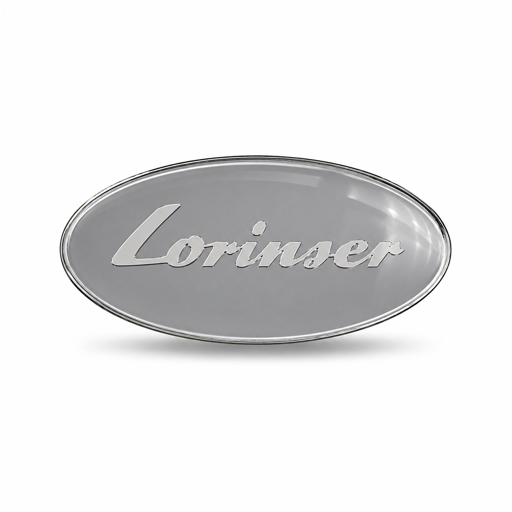 Lorinser Emblem oval 45x14 mm