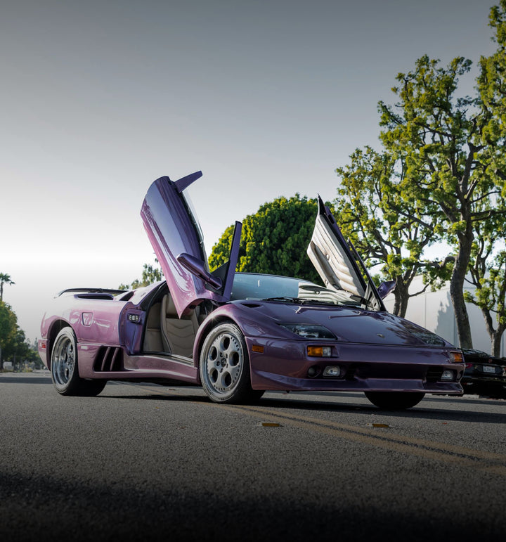 LAMBORGHINI DIABLO FORGED WHEELS AND EXHAUST SYSTEM